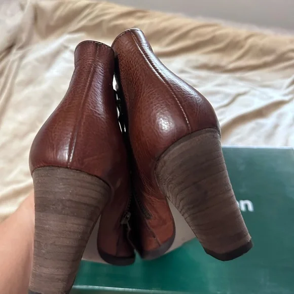 Paul Green The Day Breaker Malibu Saddle Leather Chestnut Leather Boots 7.5